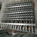 Prix ​​de clôture de prison de bobine de fil de rasoir de fil de concertina de BTO-22 CBT-65 avec des boucles